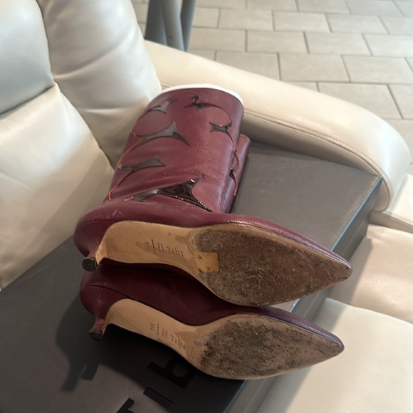 Tibi tall leather boots size 39 1/2 - Picture 3 of 6